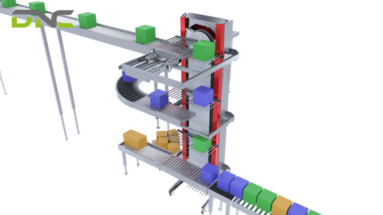 Applications of vertical conveyors in industries