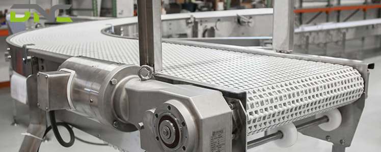 Stainless steel chain conveyors